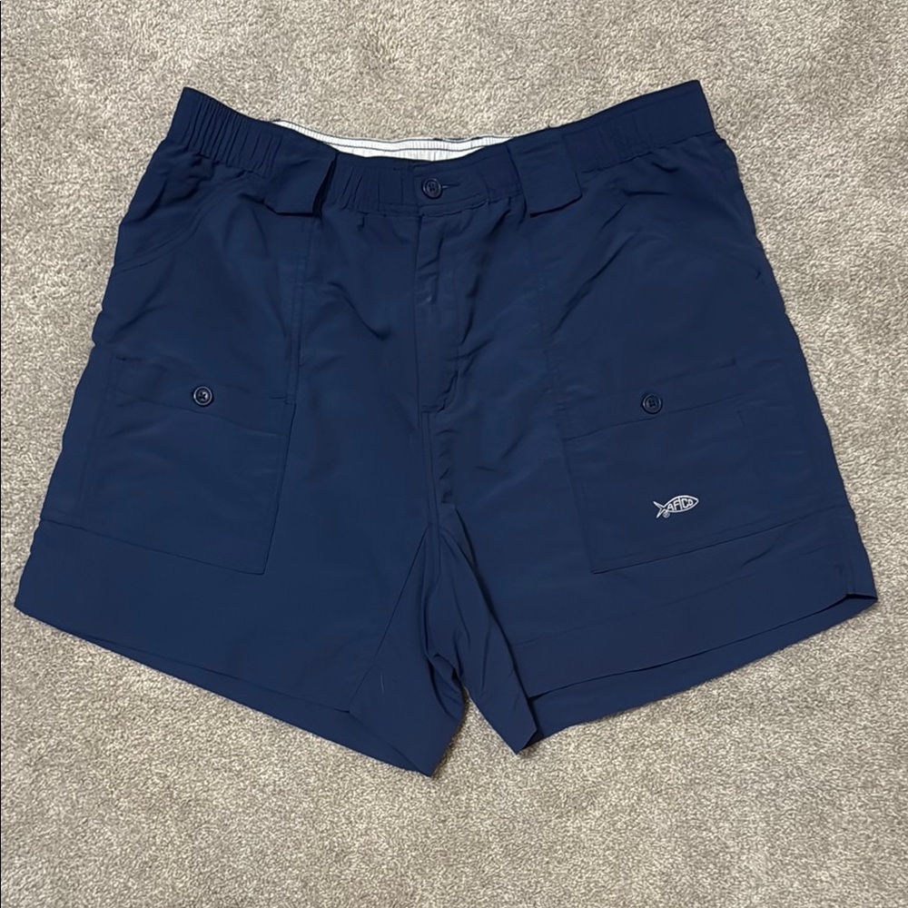 AFTCO Navy Blue Men's Shorts
